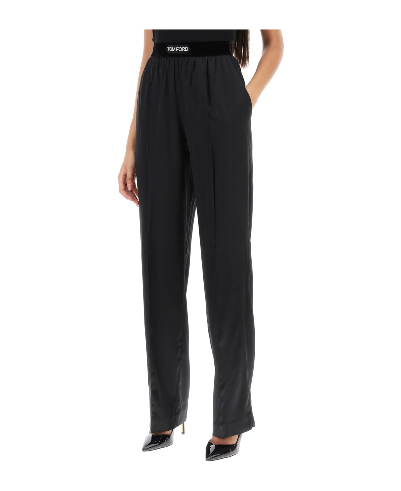 Satin Trousers - 3