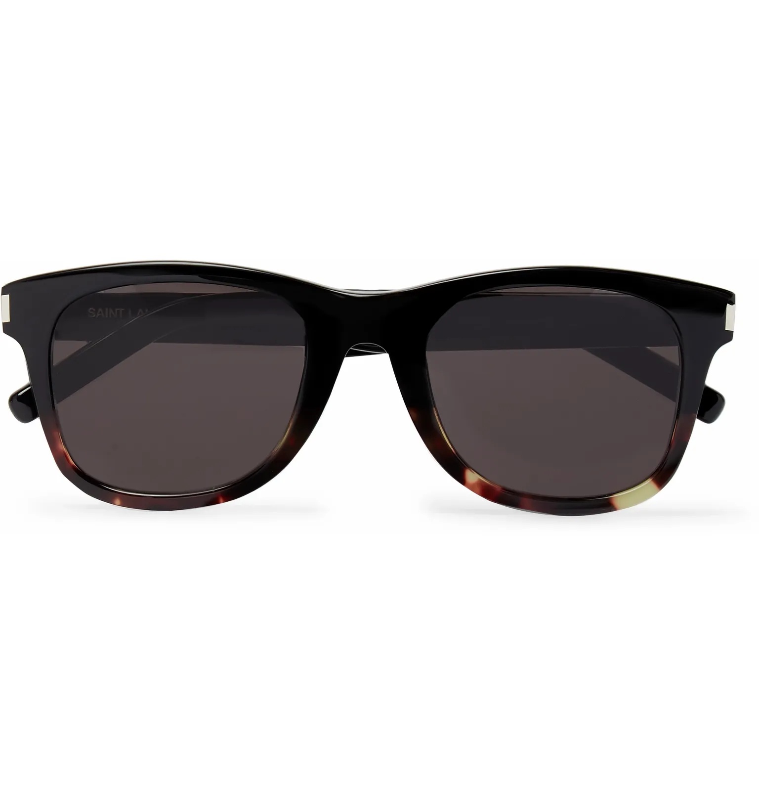 Square-Frame Tortoiseshell Acetate Sunglasses - 1