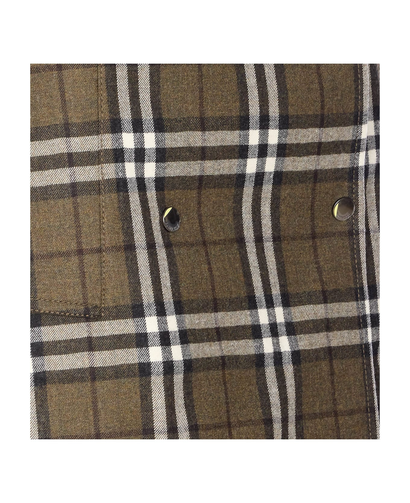 Trench Check Skirt - 3