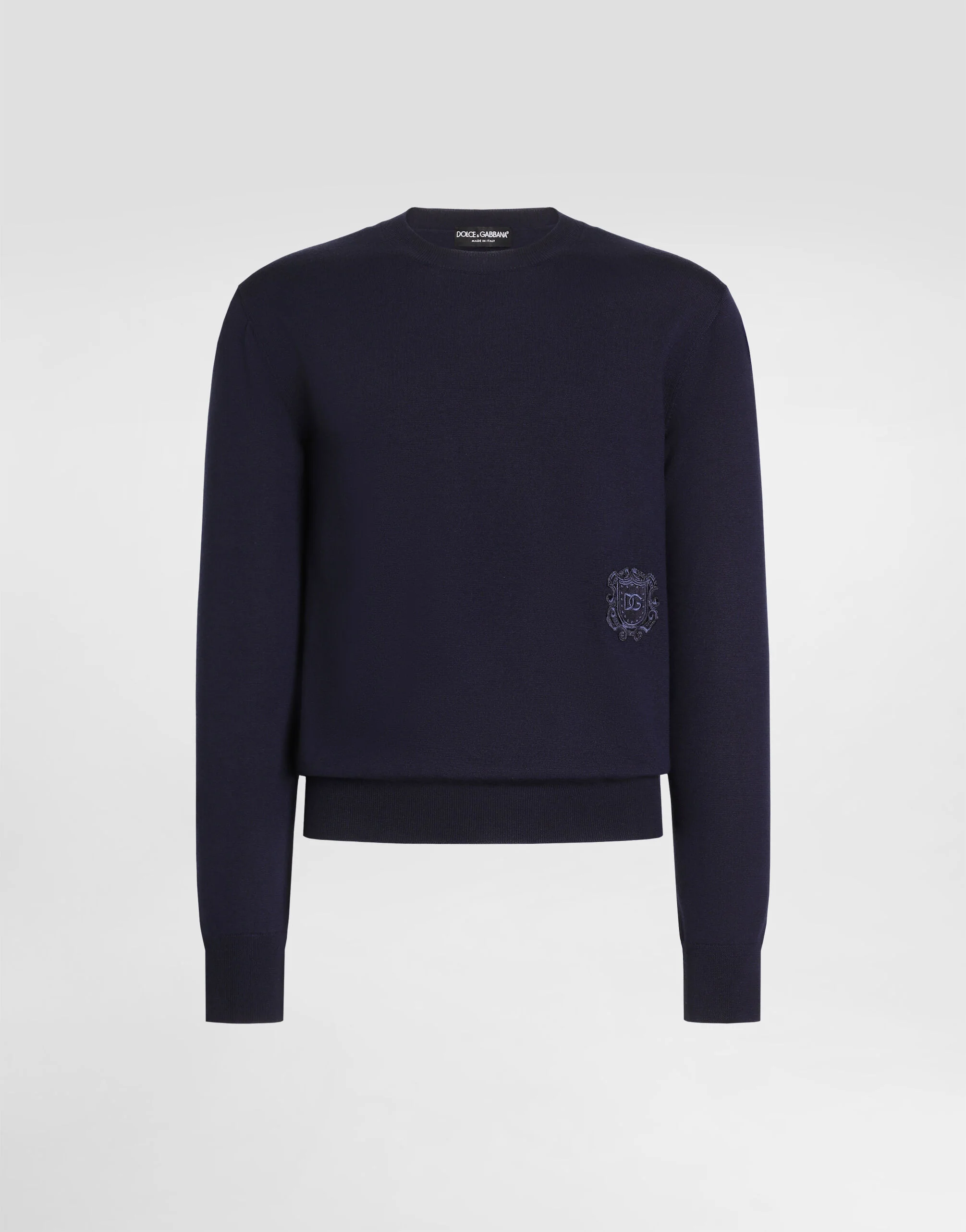Virgin wool pullover - 1