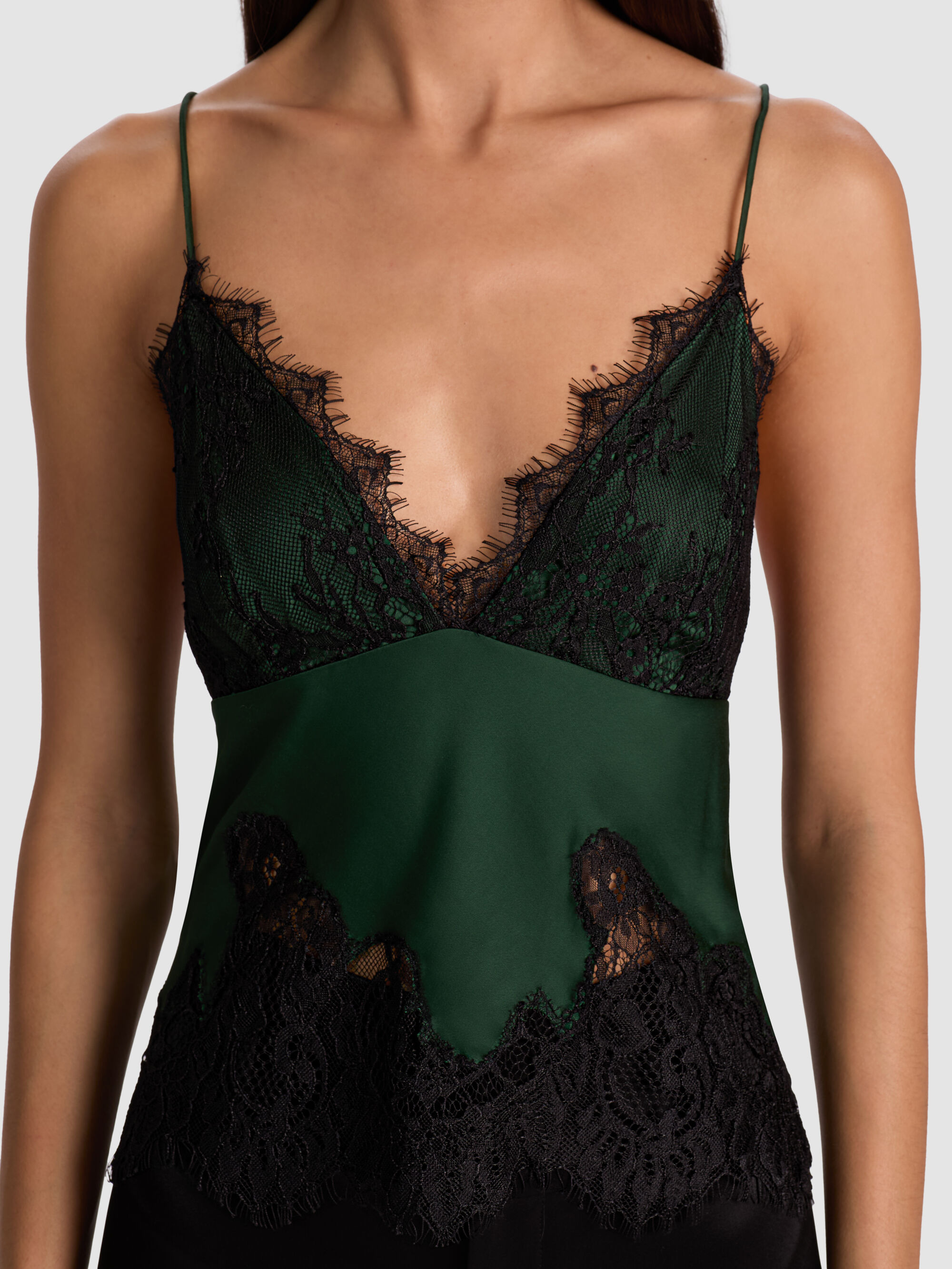 CLAUDIA LACE SLIP TOP - 5