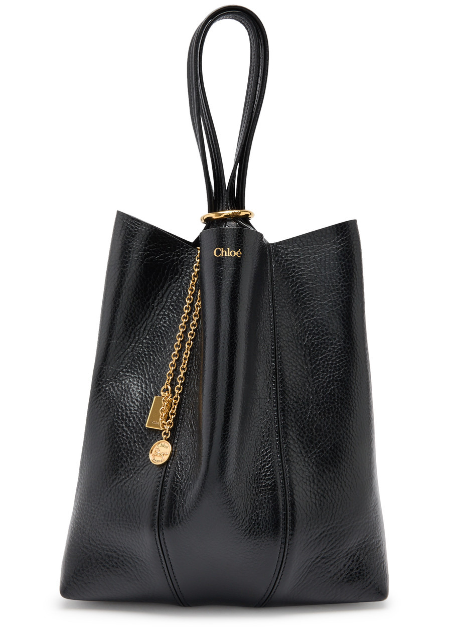 Chloe Spin Medium Grained Leather Tote - 2