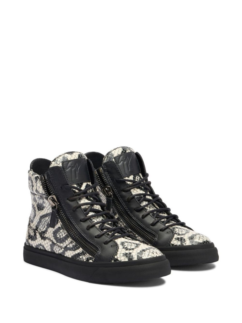 Giuseppe Zanotti Nicki leather sneakers outlook