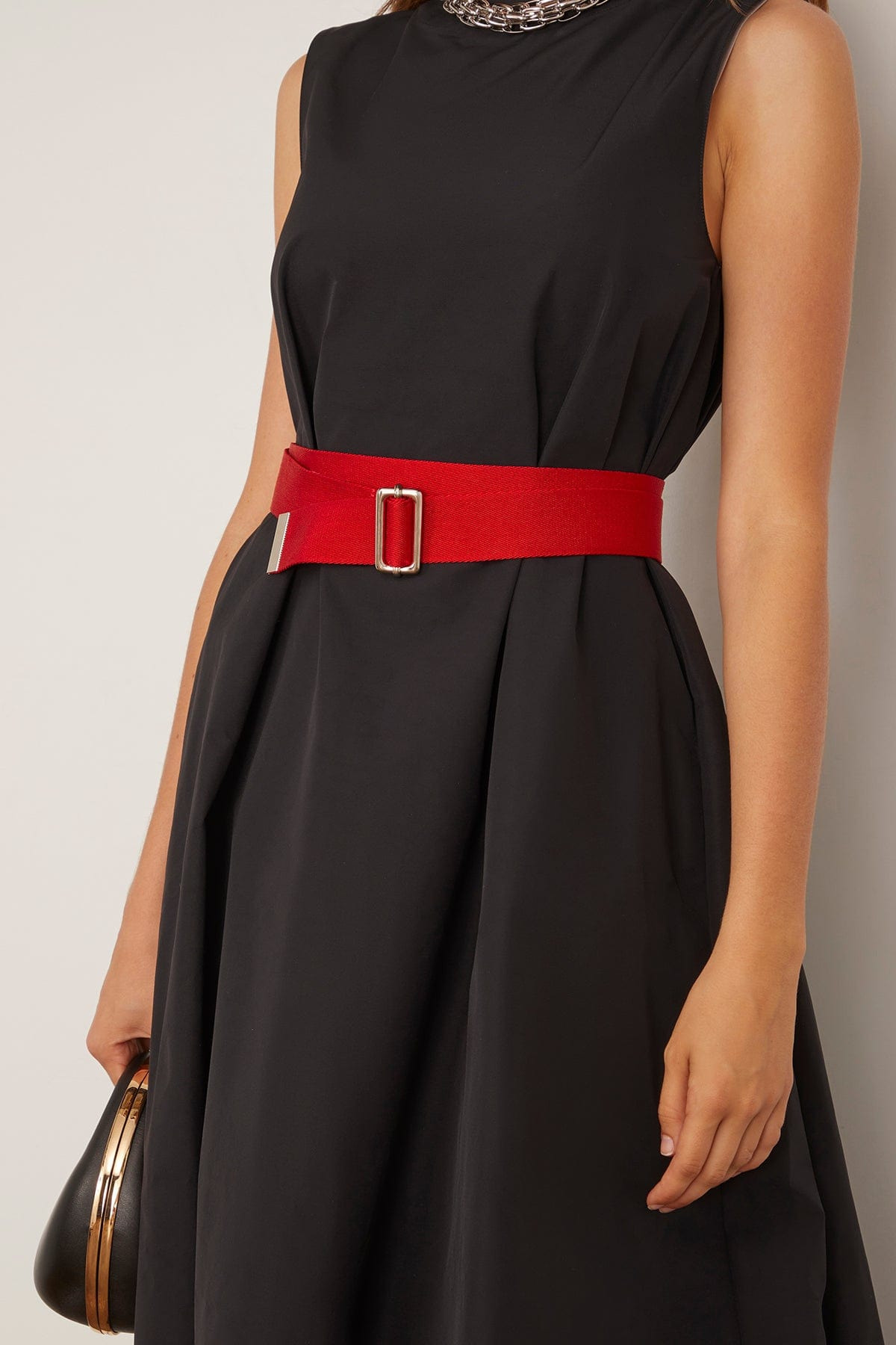 Belt in Vermilion Red - 2