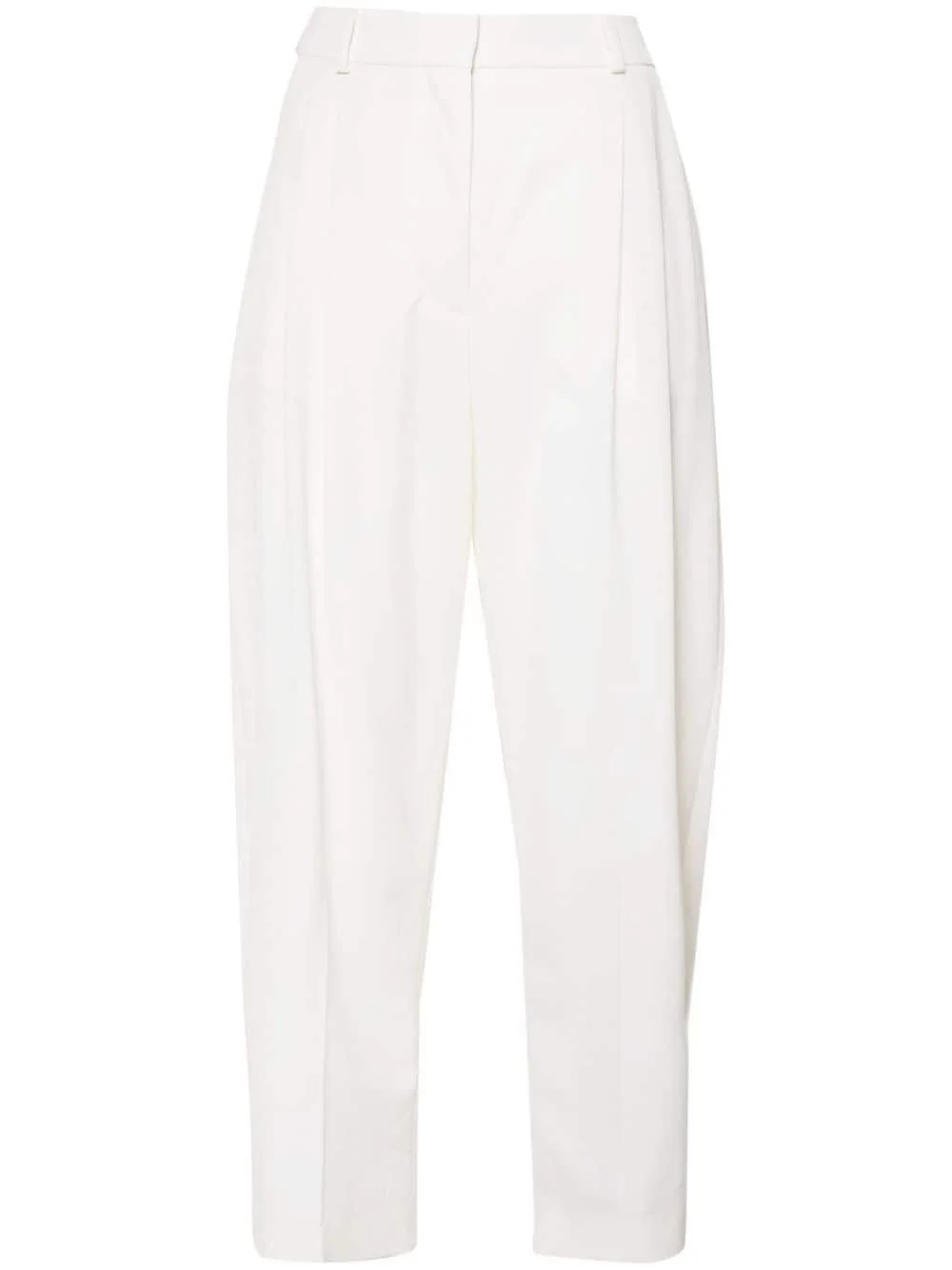 tapered cropped trousers - 1
