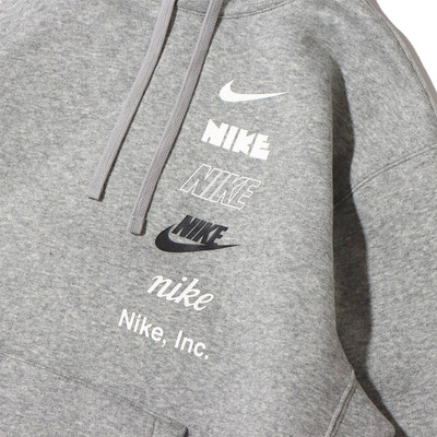 Nike Nike Club Fleece Pullover Hoodie 'Grey' DX0784-063 outlook