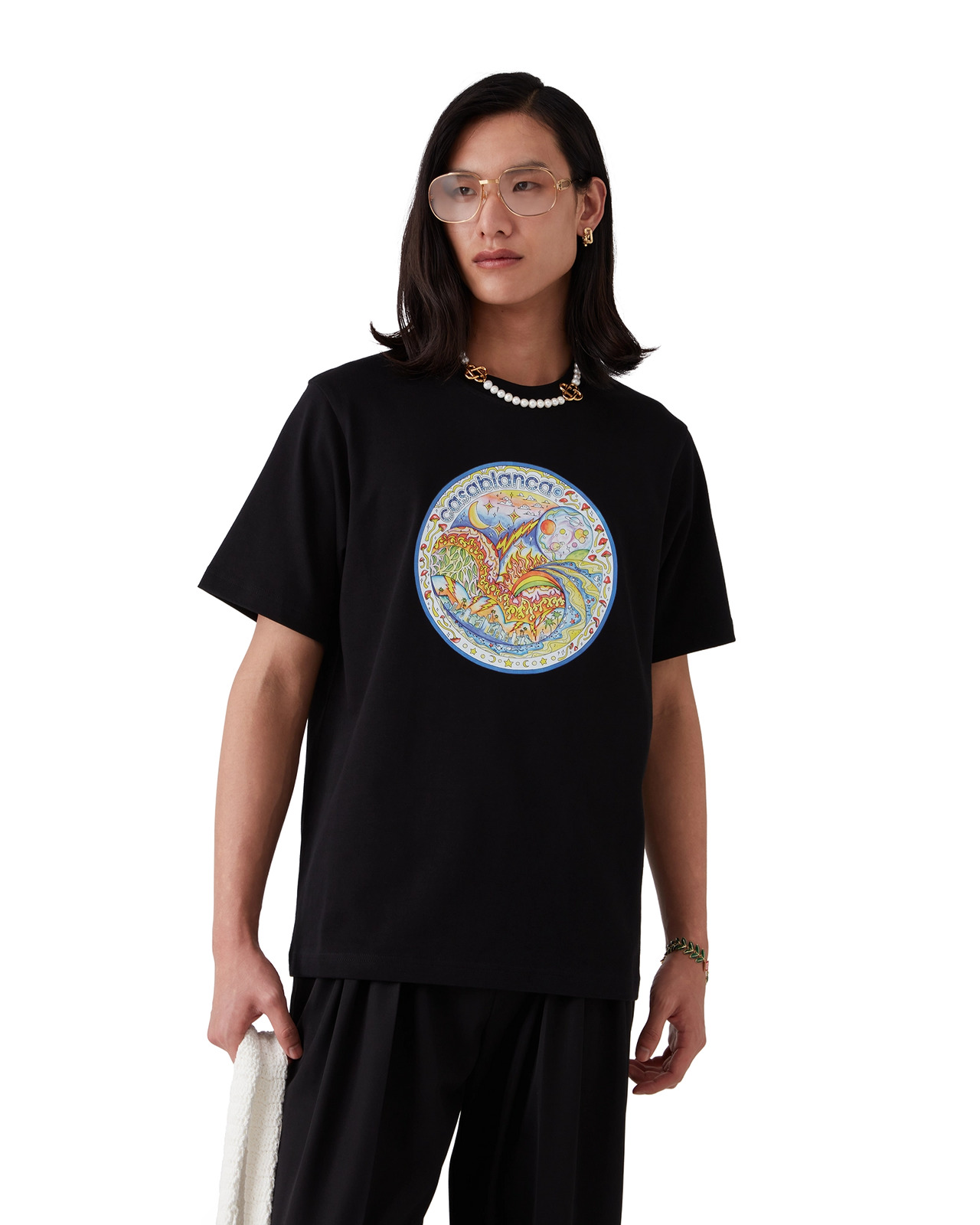 CASABLANCA The Four Elements T-Shirt | Casablanca Paris