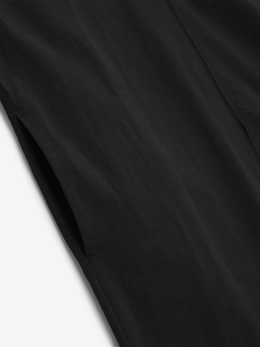 Military Nylon Trench Jacket - 4
