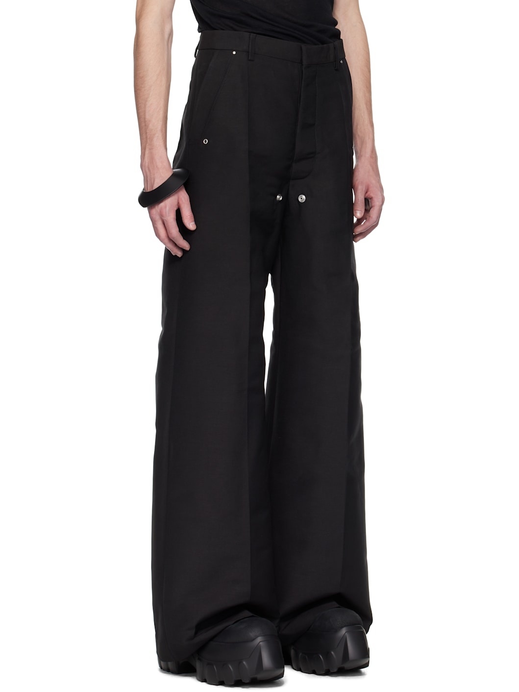 Black Hollywood Tailored Belas Trousers - 2