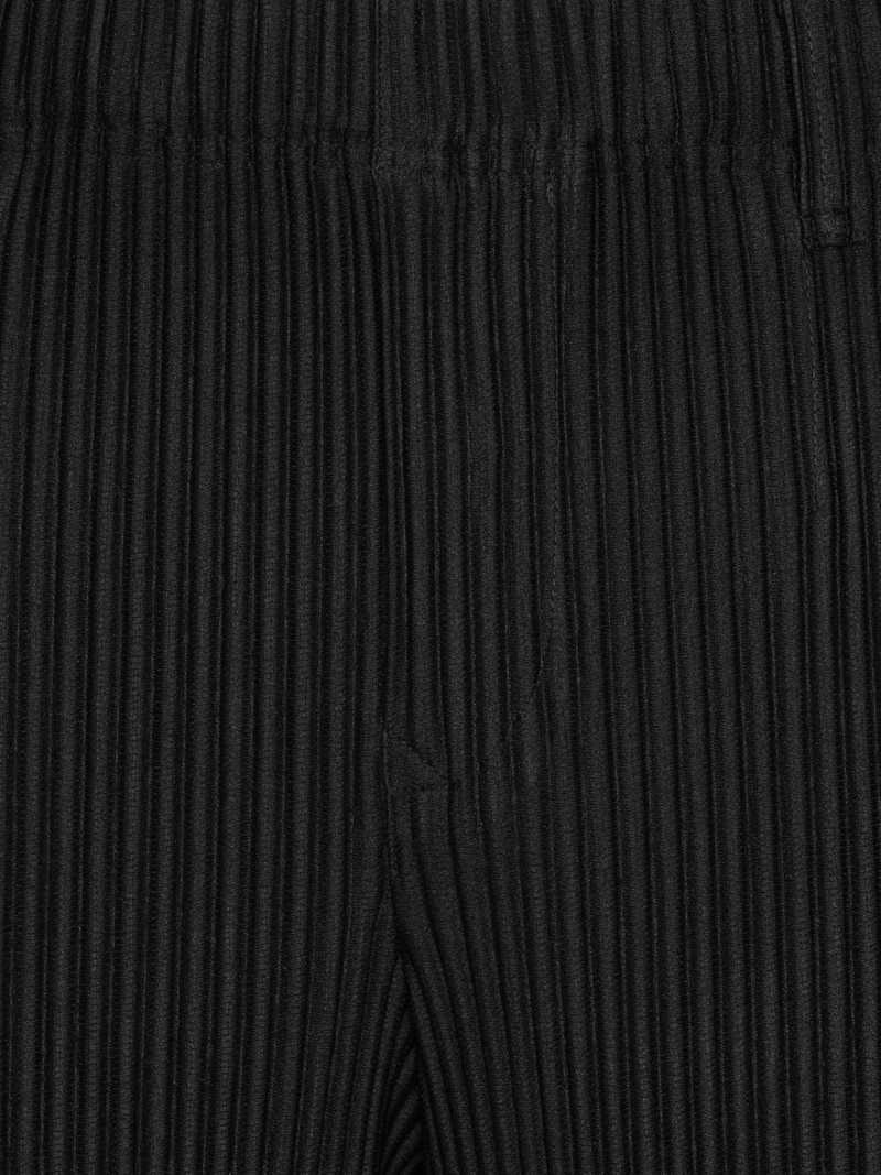 ISSEY MIYAKE SS25 PLEATED PANTS - BLACK outlook