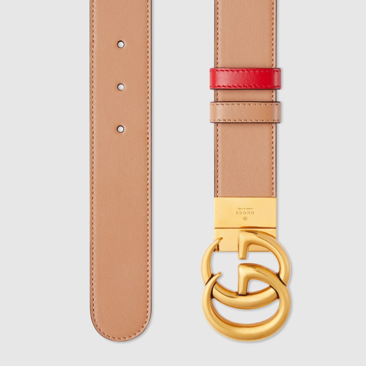 GG Marmont reversible wide belt - 2