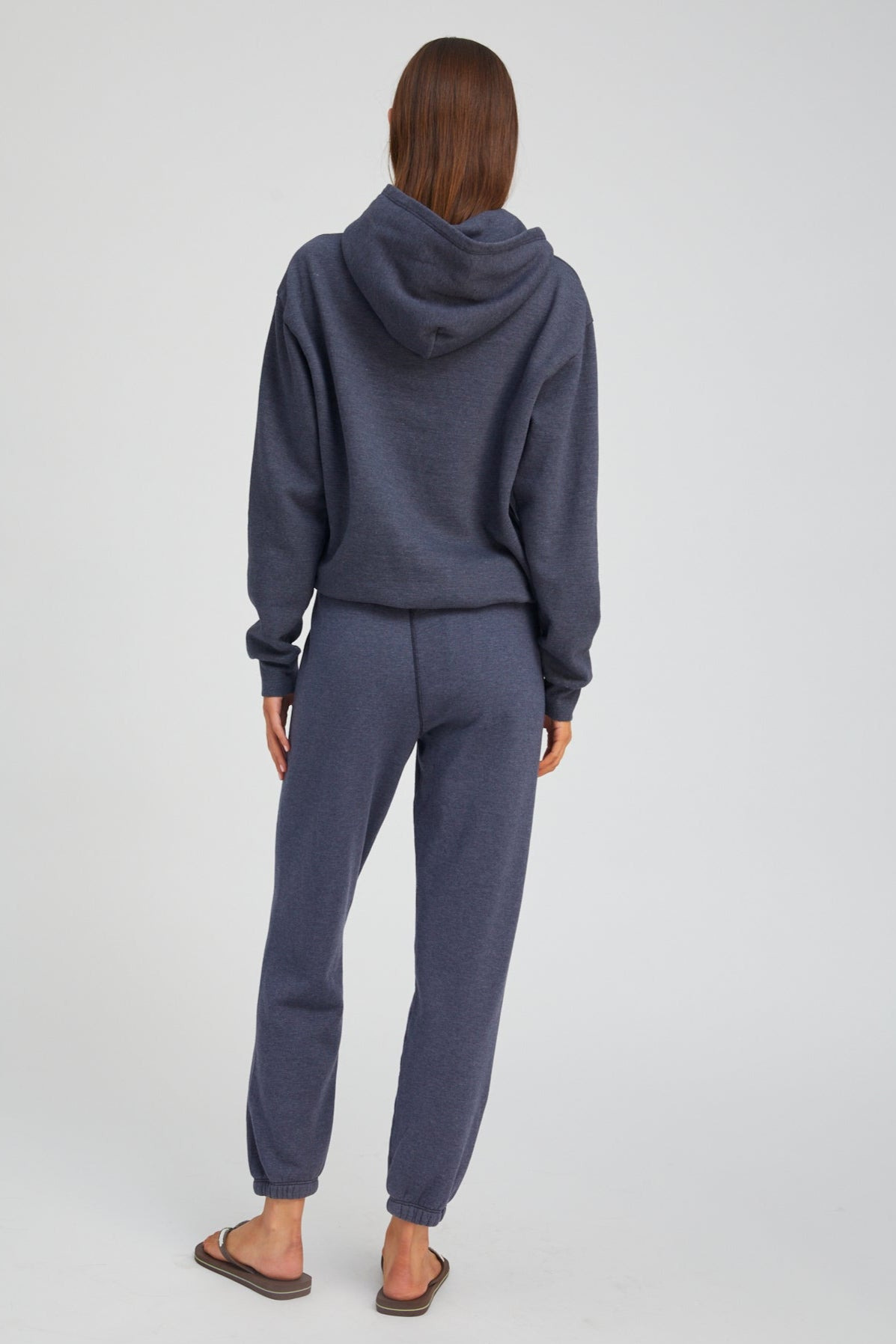 NAVY HEART HOODIE - 5