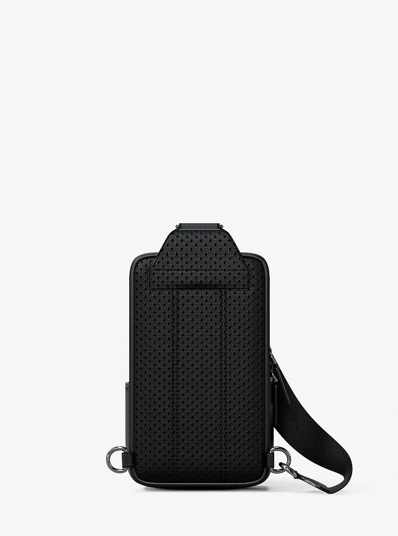 Cooper Medium Pebbled Leather Sling Pack 5