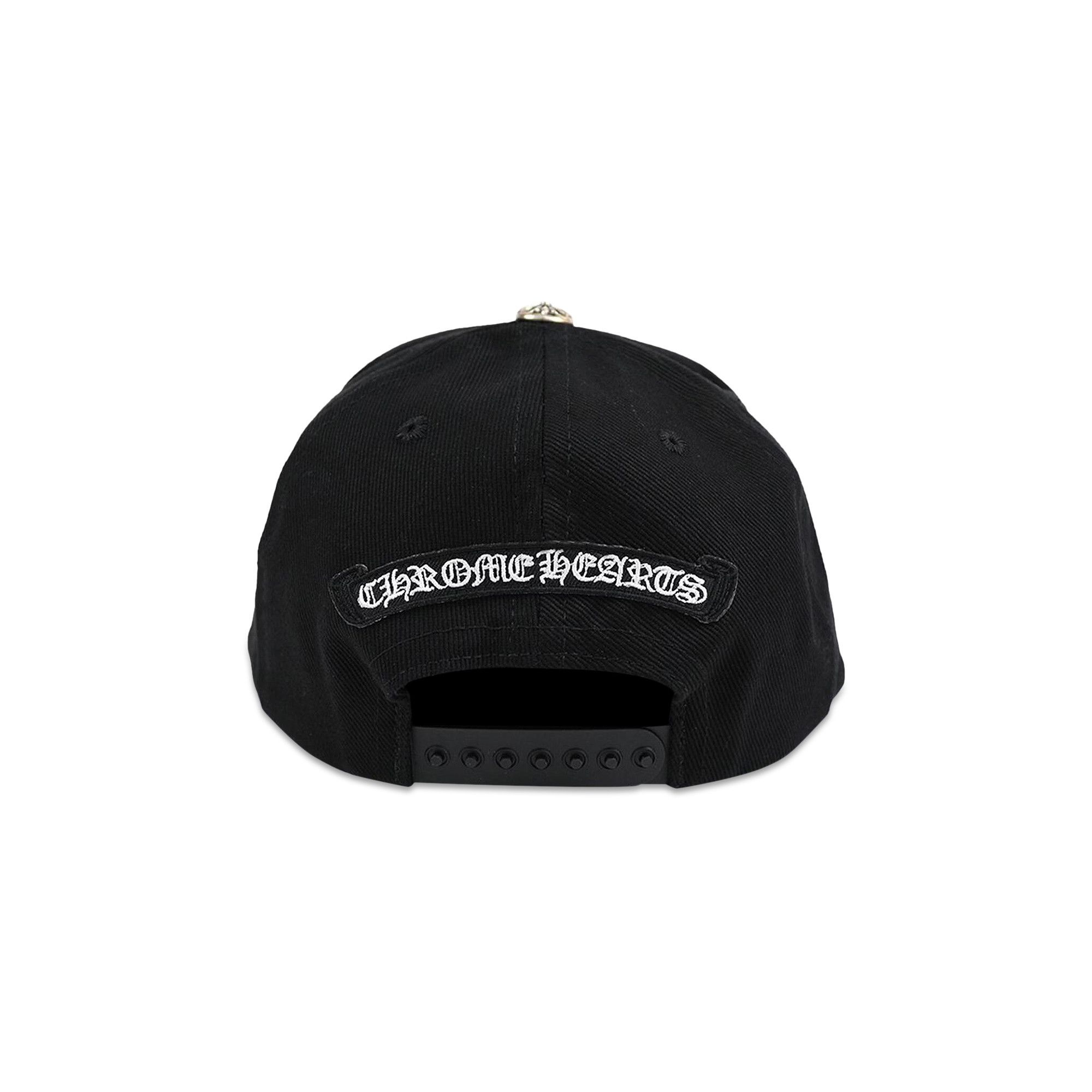 キャップ Chrome Hearts Dagger Denim Baseball Hat Black White Chrome Hearts Chrome Hearts Dagger Denim Baseball Hat 'Black