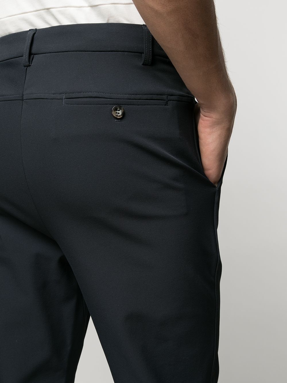 mid-rise tapered trousers - 5