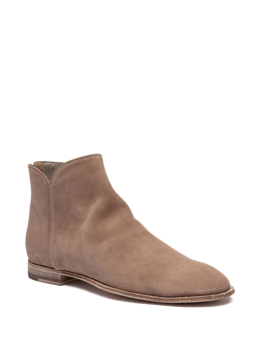 Solitude zip-detail suede boots - 2