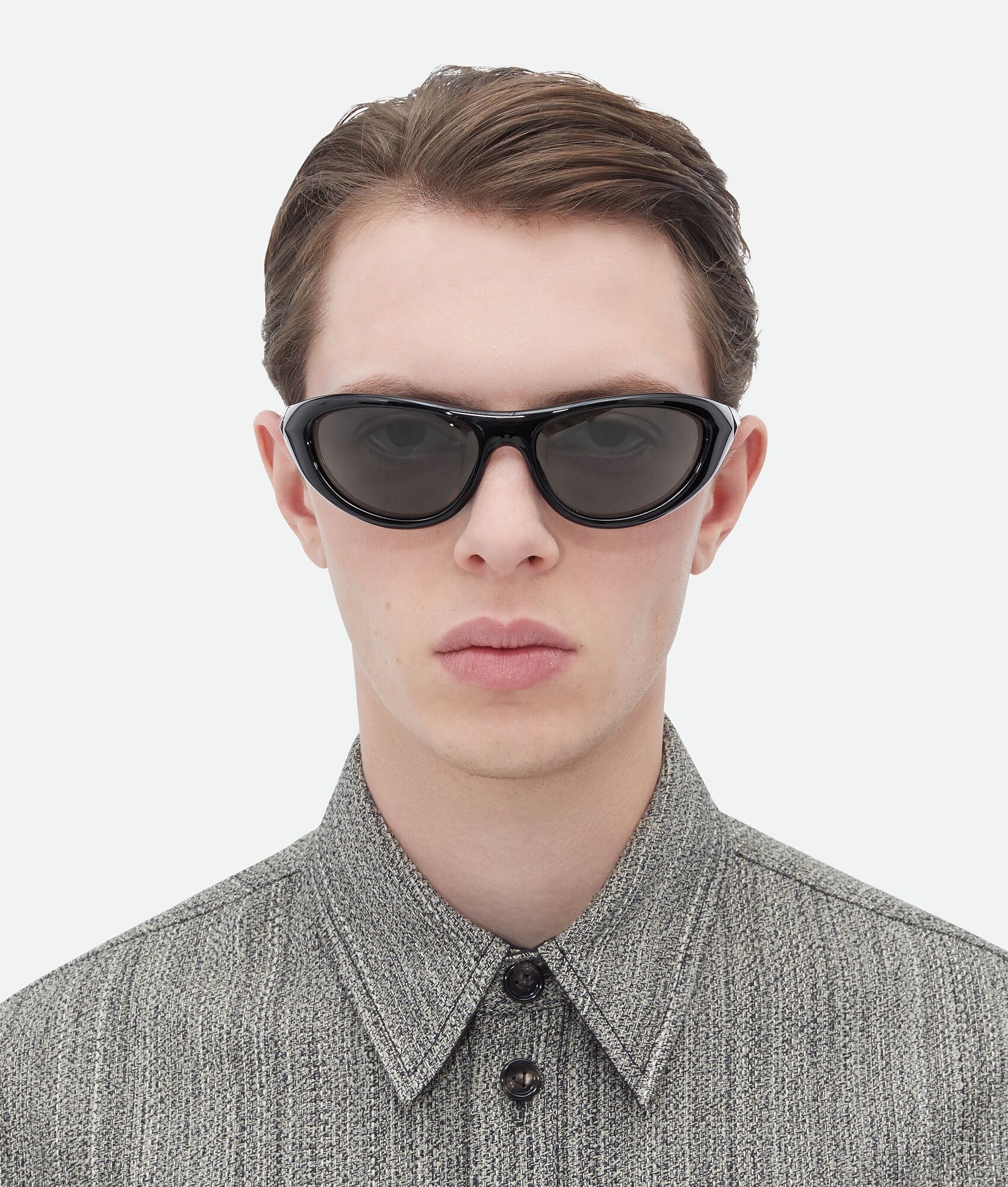 Curve Sporty Cat Eye Injected Acetate Sunglasses - 2