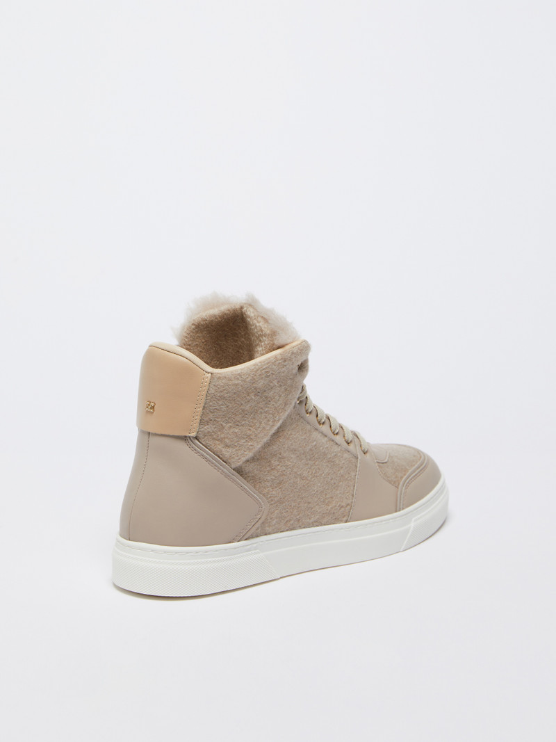 KLEA Split leather and leather sneakers 3