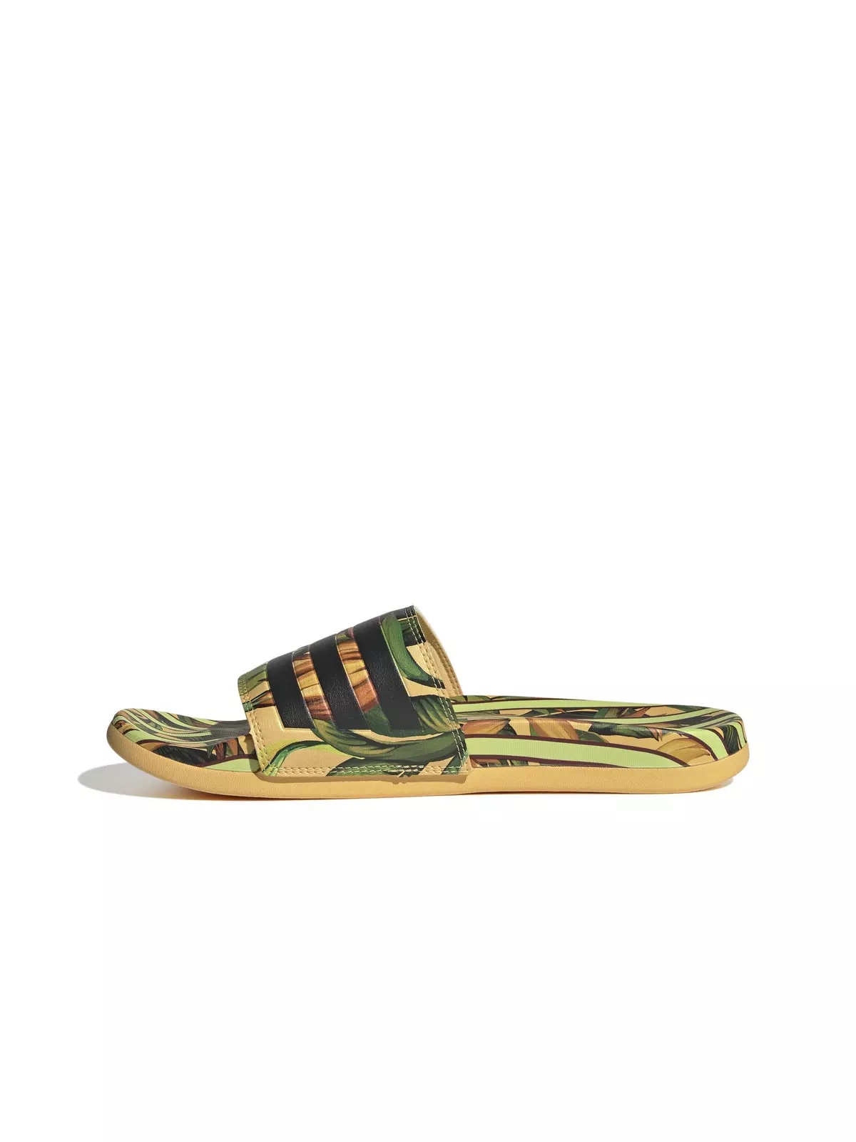 Adilette Comfort "Semi Spark/Core Black/Semi Spark" Women's Sandal - 2