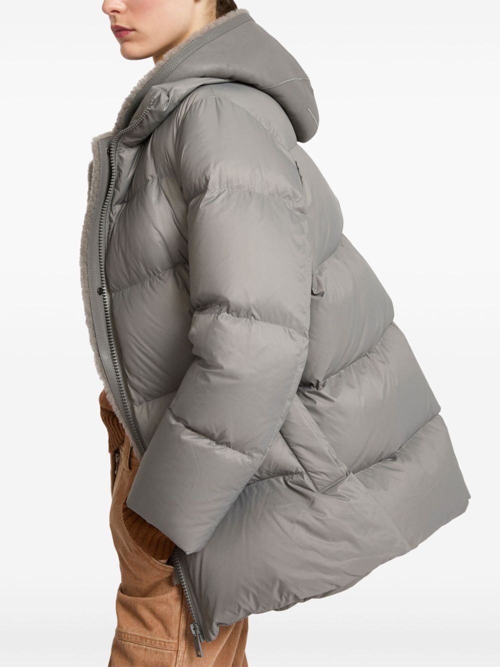 hooded puffer jacket - 4