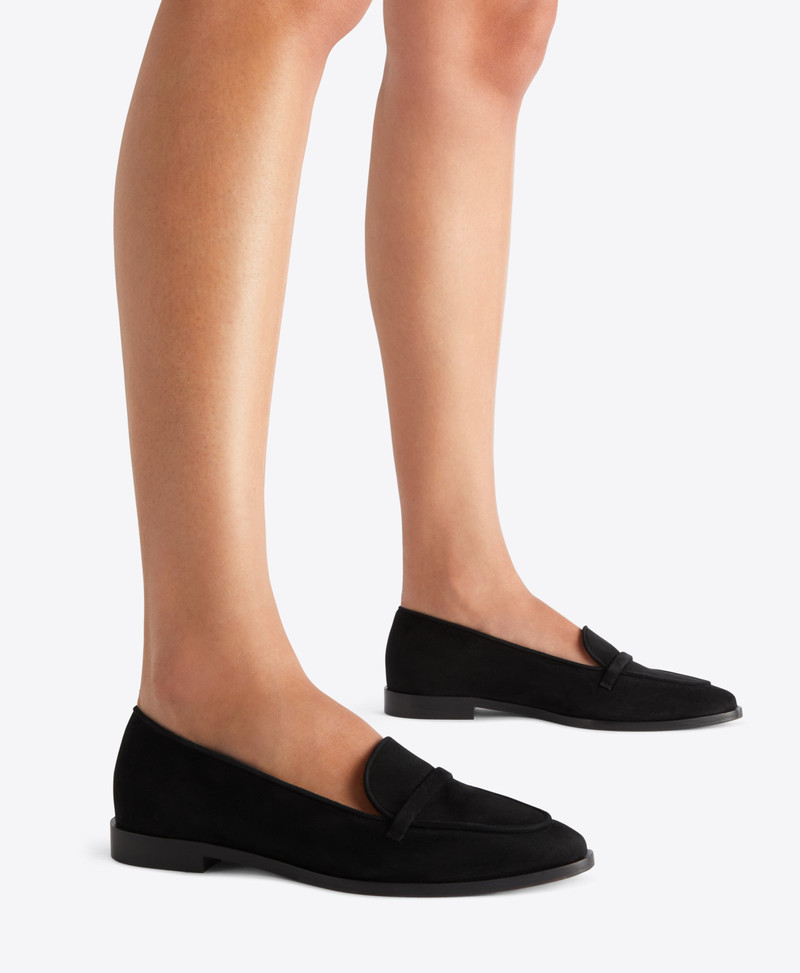 Barry Black Suede Loafers 5