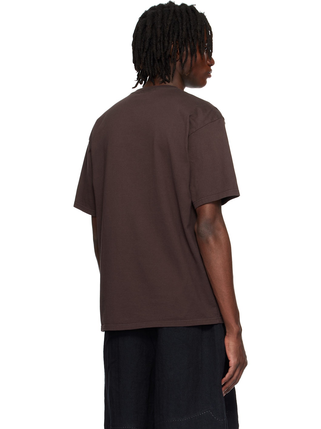 Brown UC1E3813 T-shirt - 3
