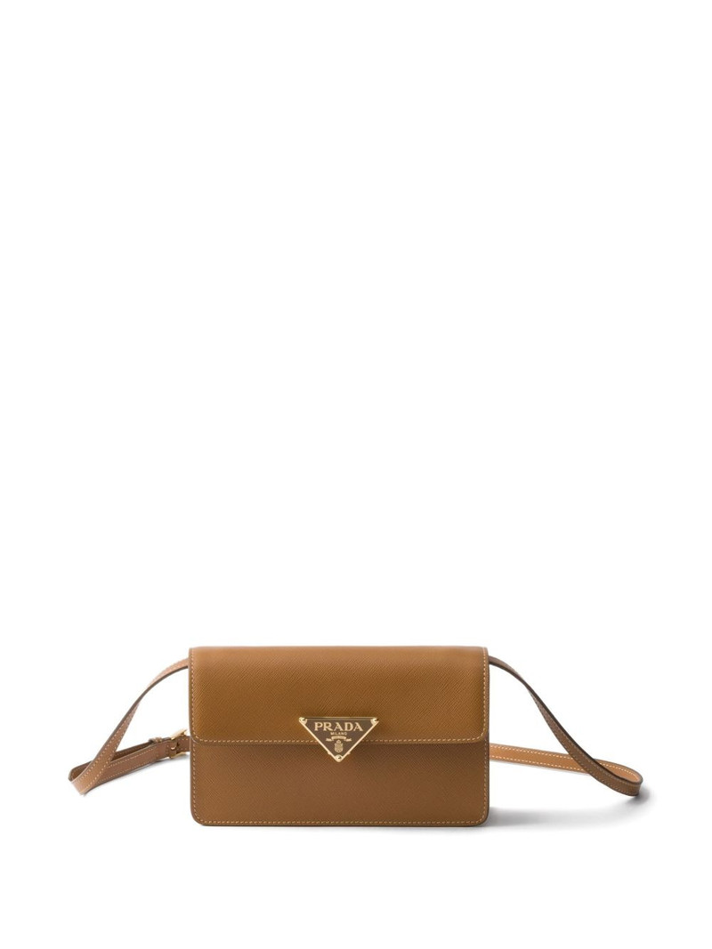 Saffiano leather push-lock clasp mini bag 3
