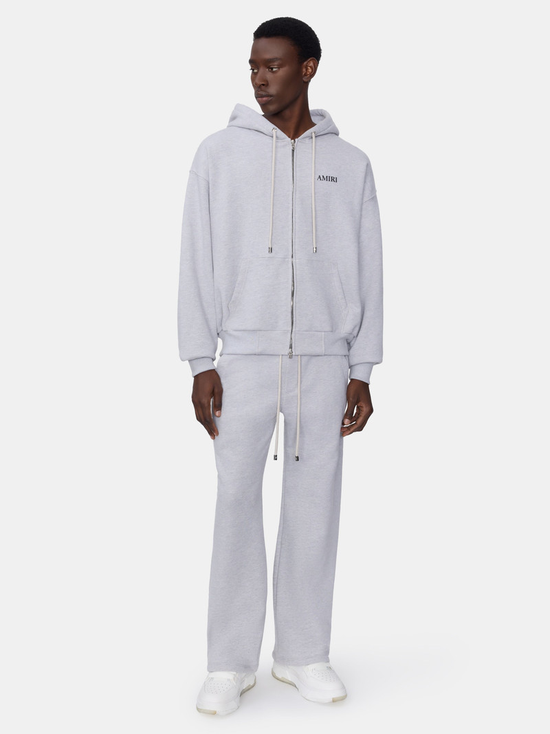AMIRI RELAXED ZIP UP HOODIE outlook