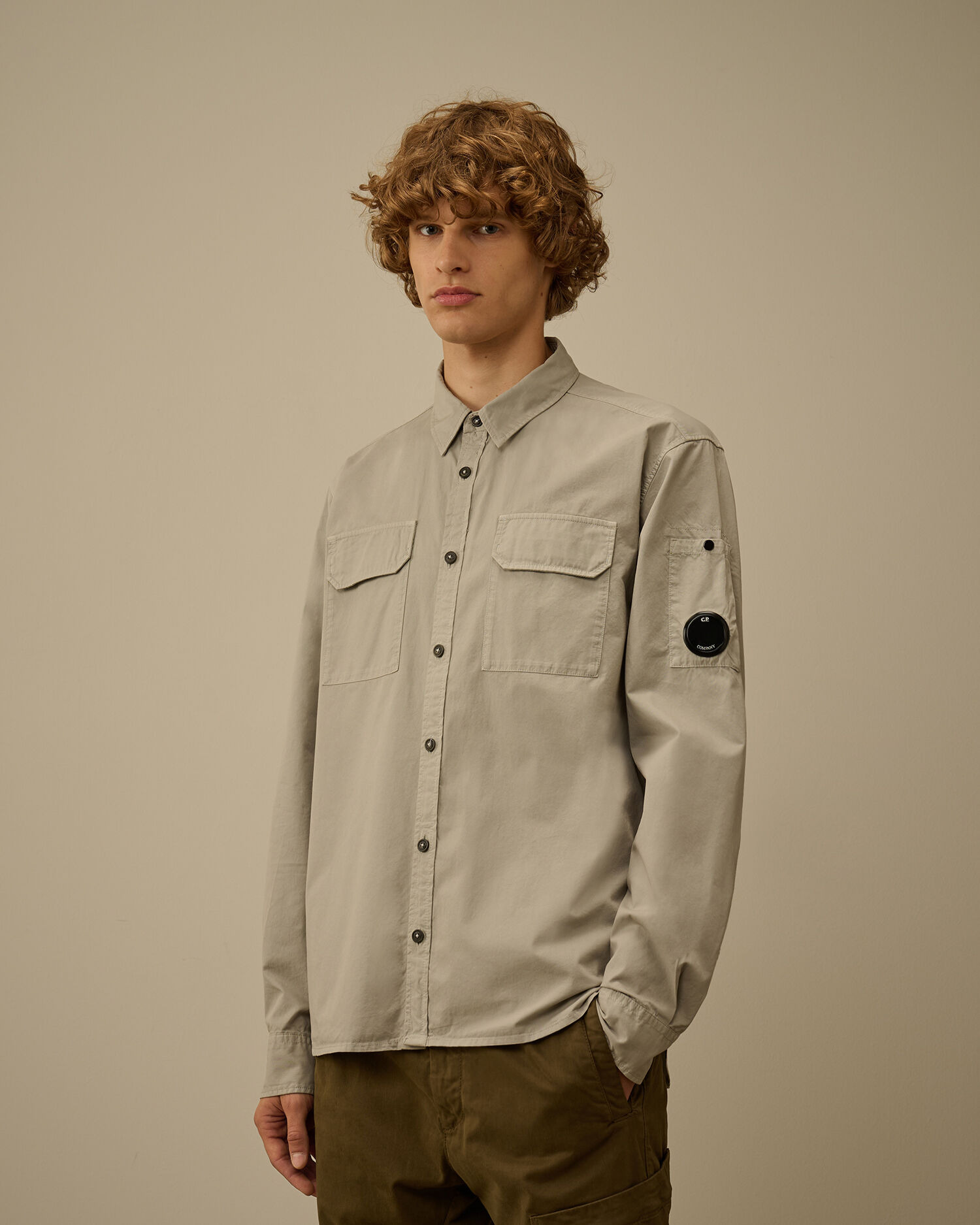 Organic Gabardine Longsleeve Button Shirt - 3