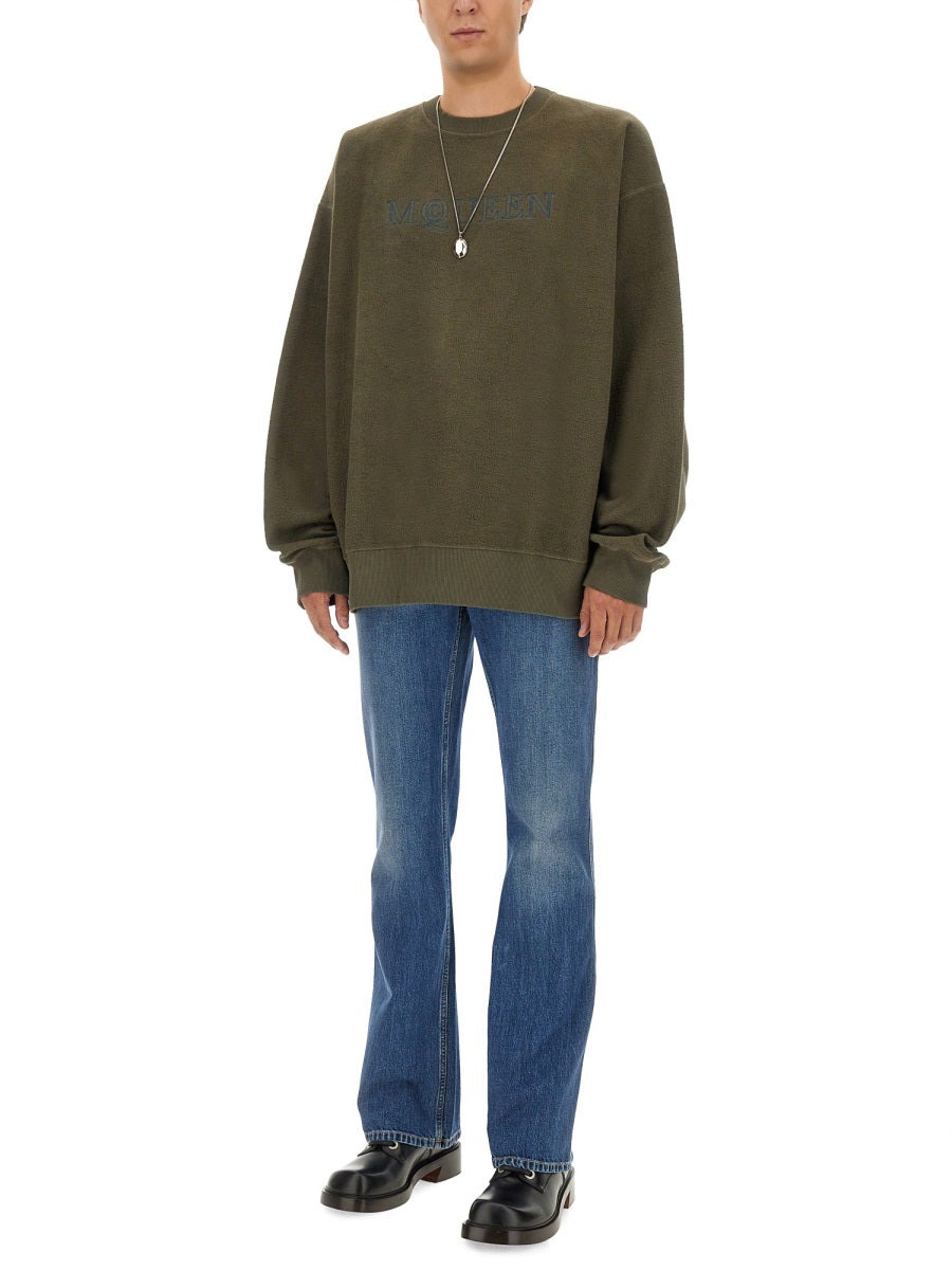 Alexander Mcqueen Men Sweatshirt With Logo - 2