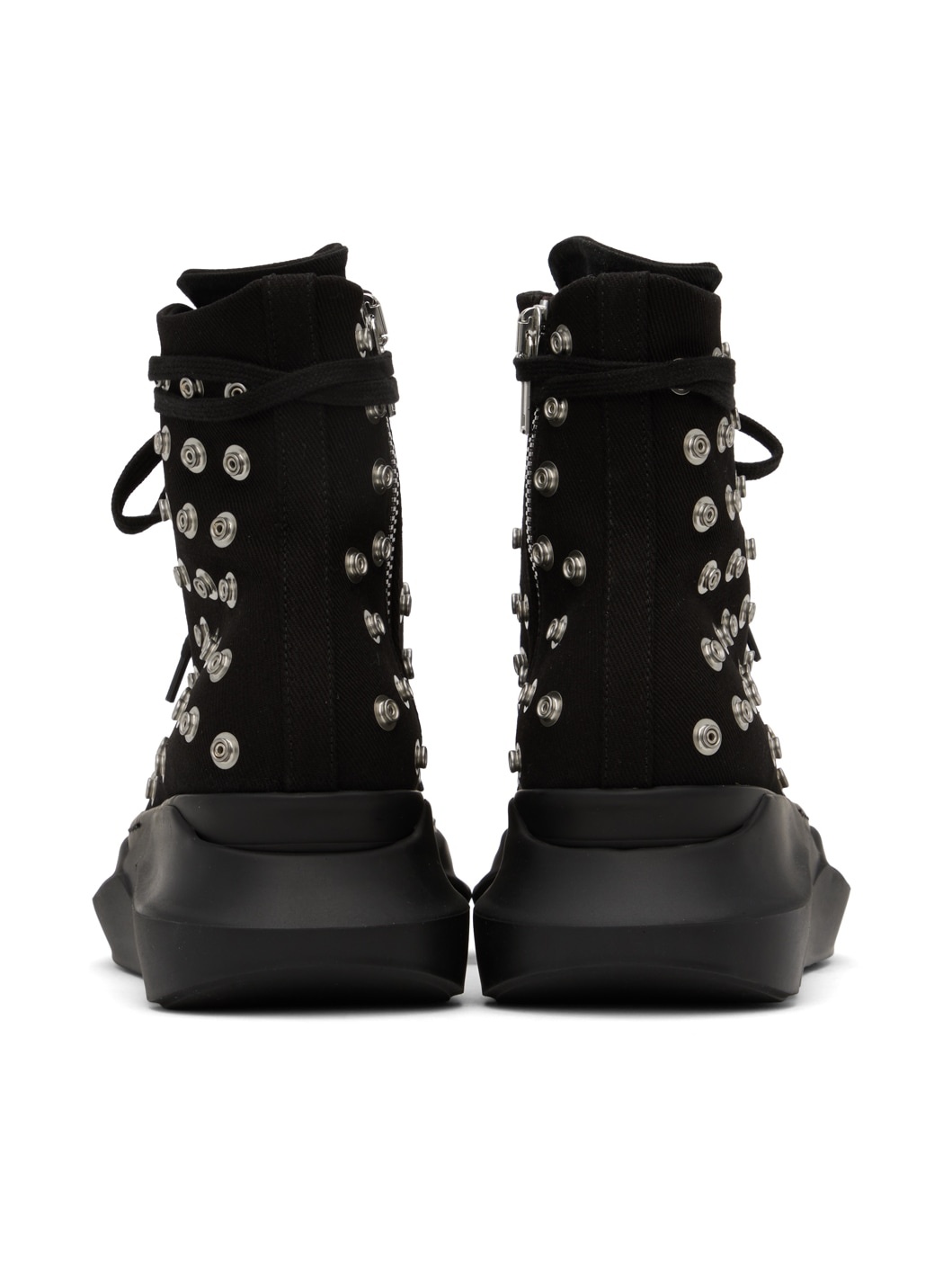 Black Rivet Sneakers - 2