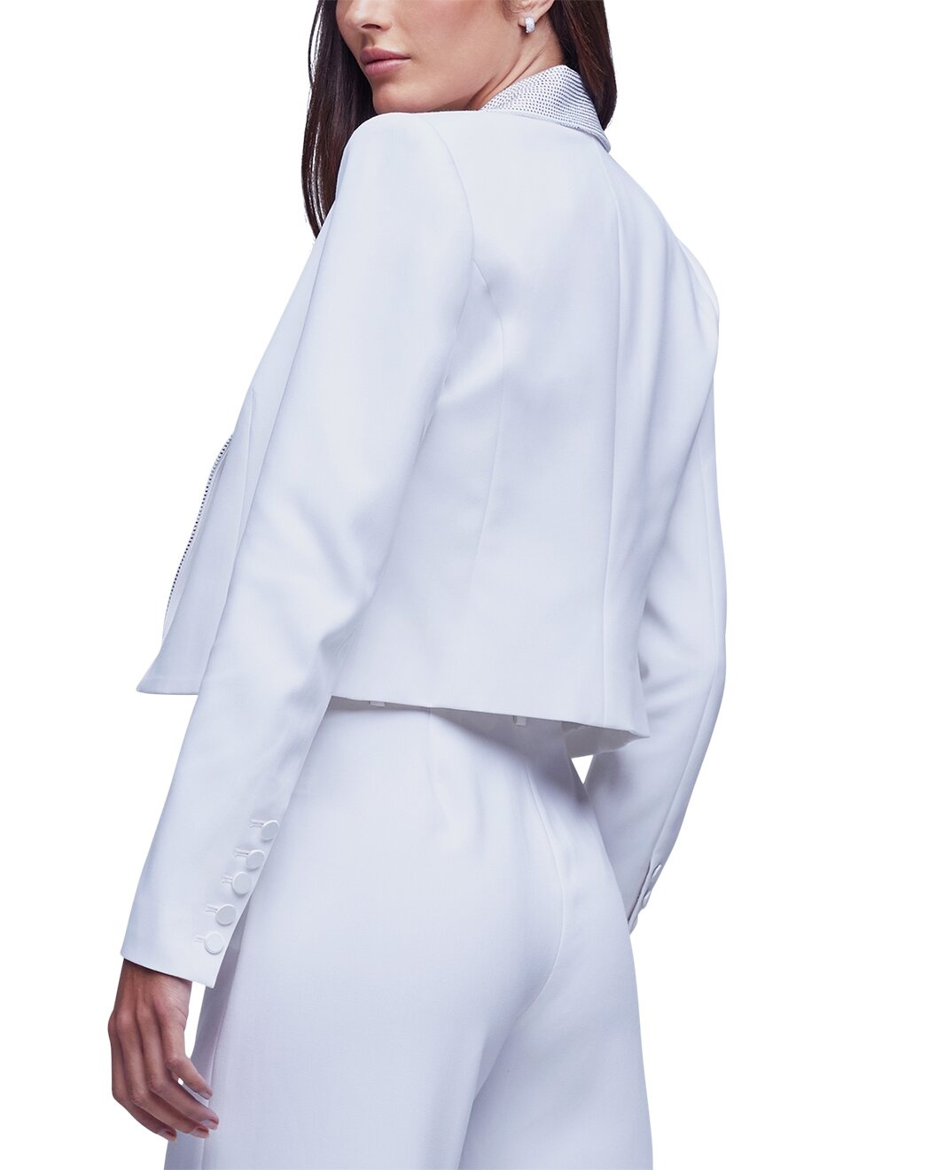 L'AGENCE Jen Crop Blazer - 2