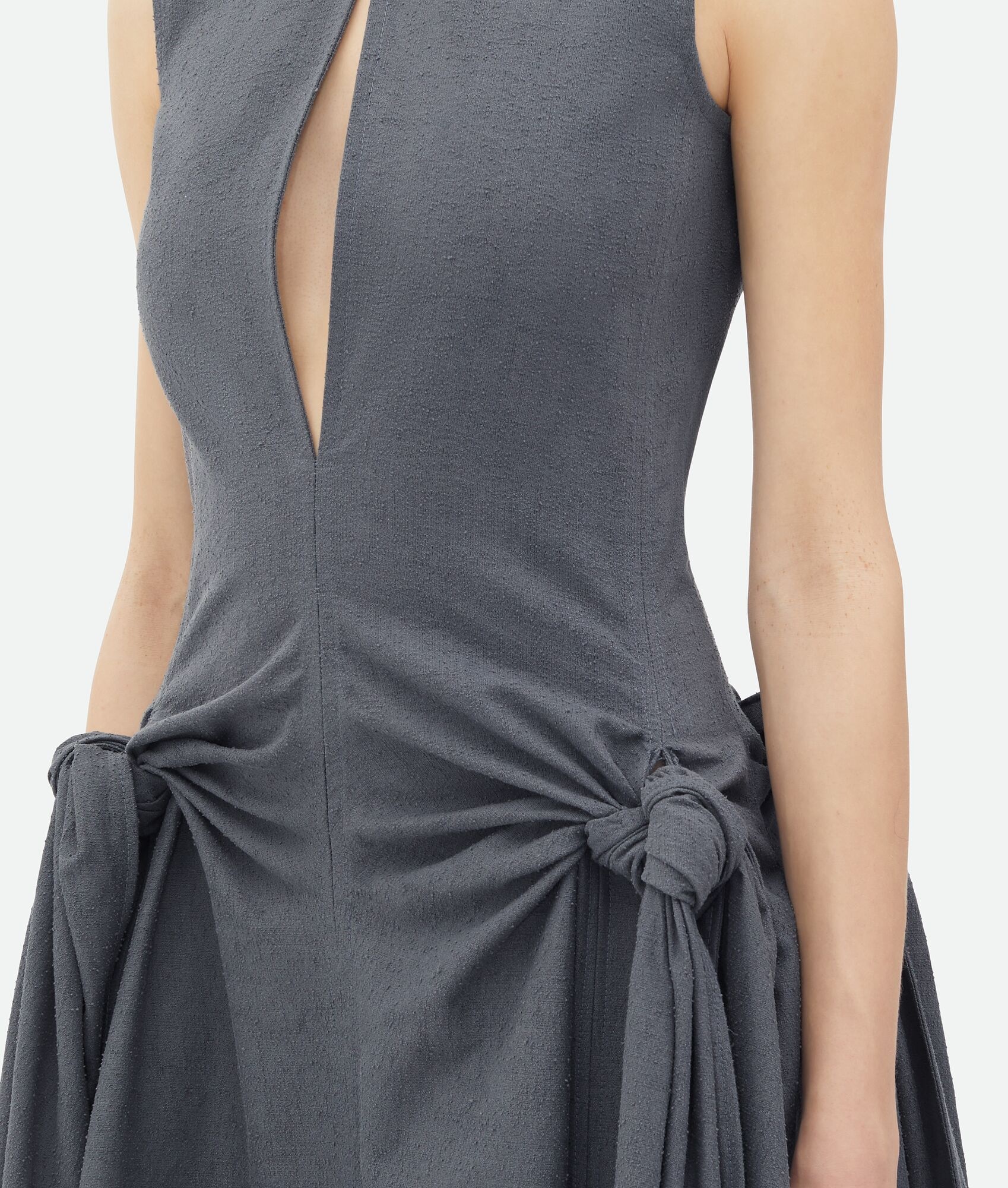 Cotton Midi Dress - 4