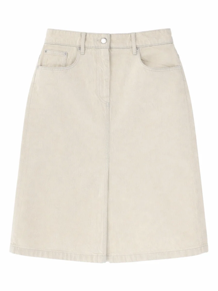 A.P.C. Belt-loop Midi Skirt - 1