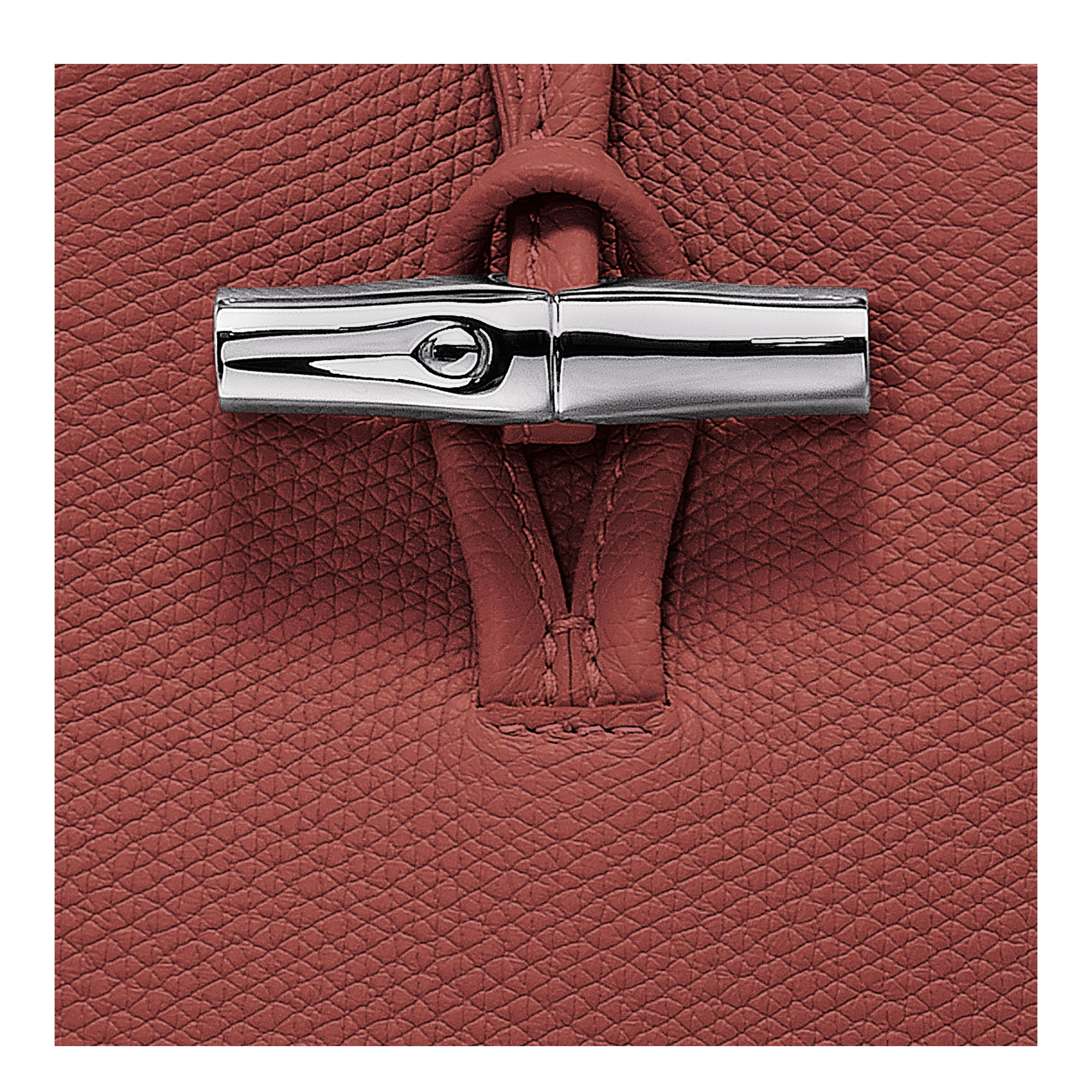 Le Roseau Phone case Chestnut - Leather - 6