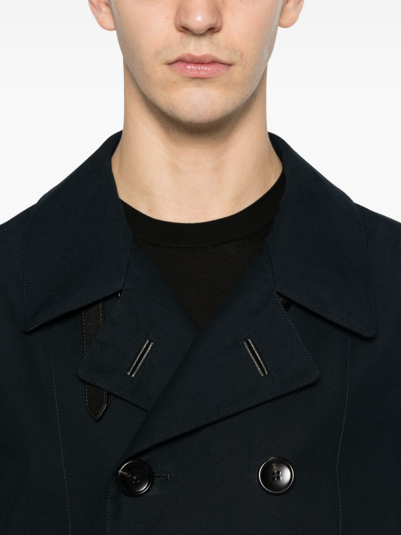 double-breasted trench coat 5