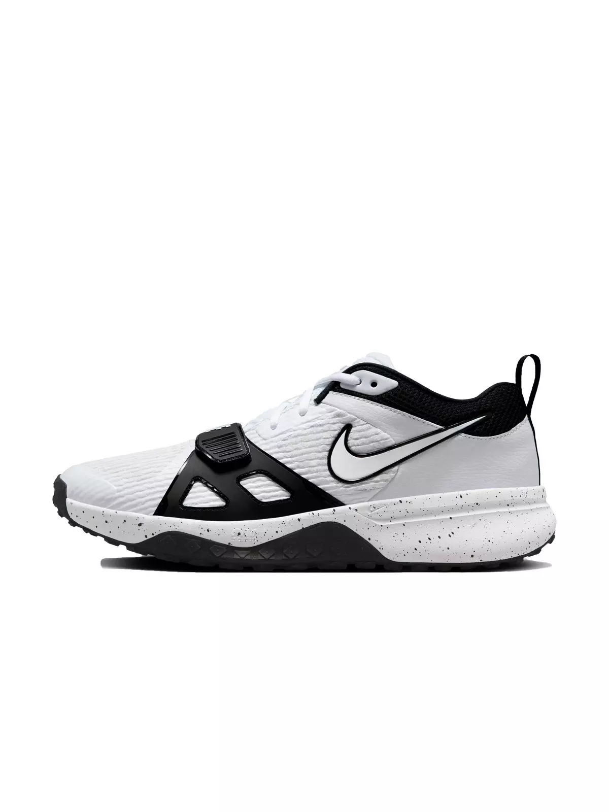 Air Zoom Diamond Elite Turf "White/Black" Men's Baseball Shoe - 2