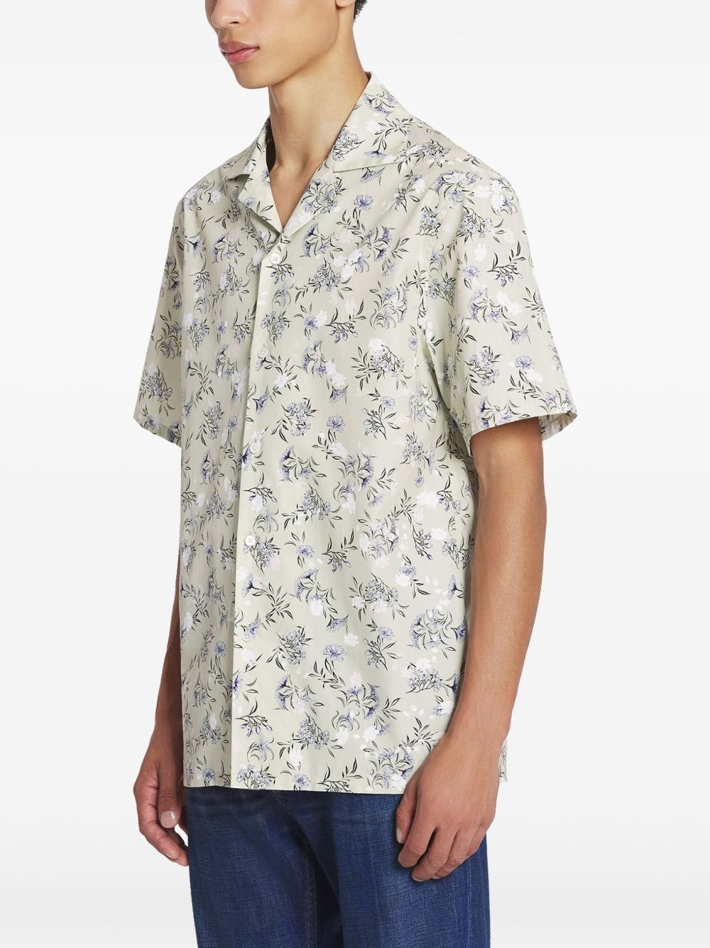 FLORAL-PRINT SHIRT - 5