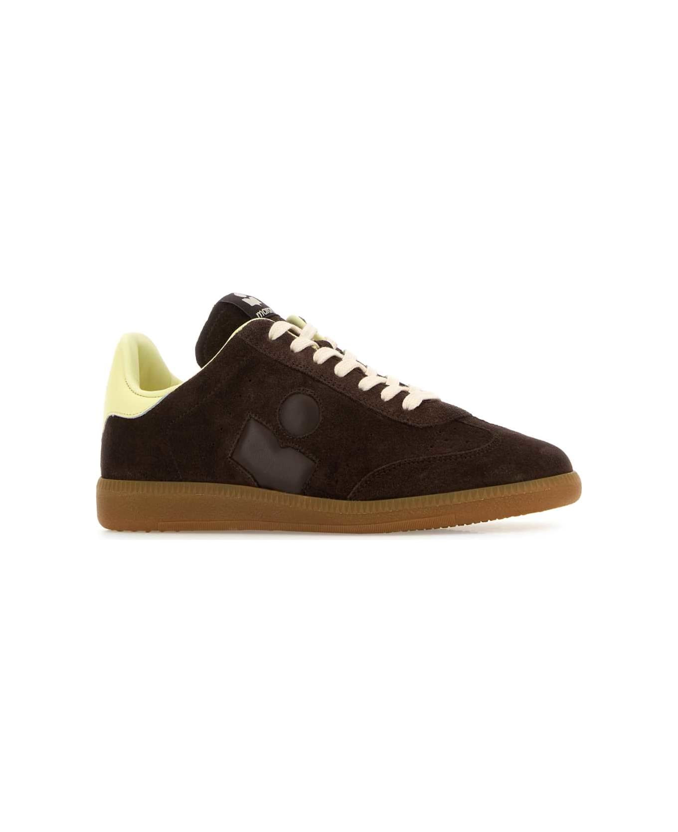 Chocolate Suede Bryce Sneakers - 2