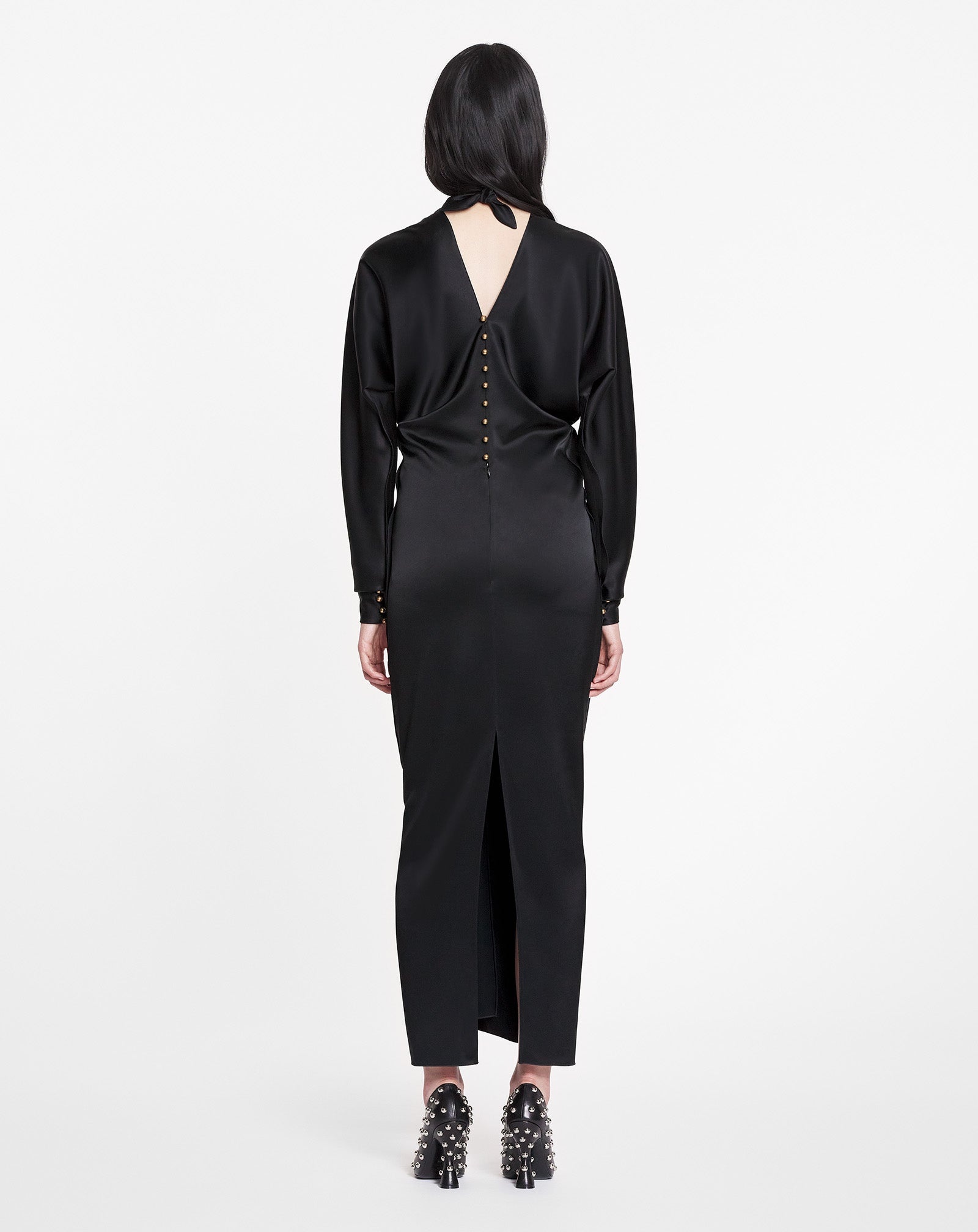 KIMONO-SLEEVE MIDI DRESS - 4