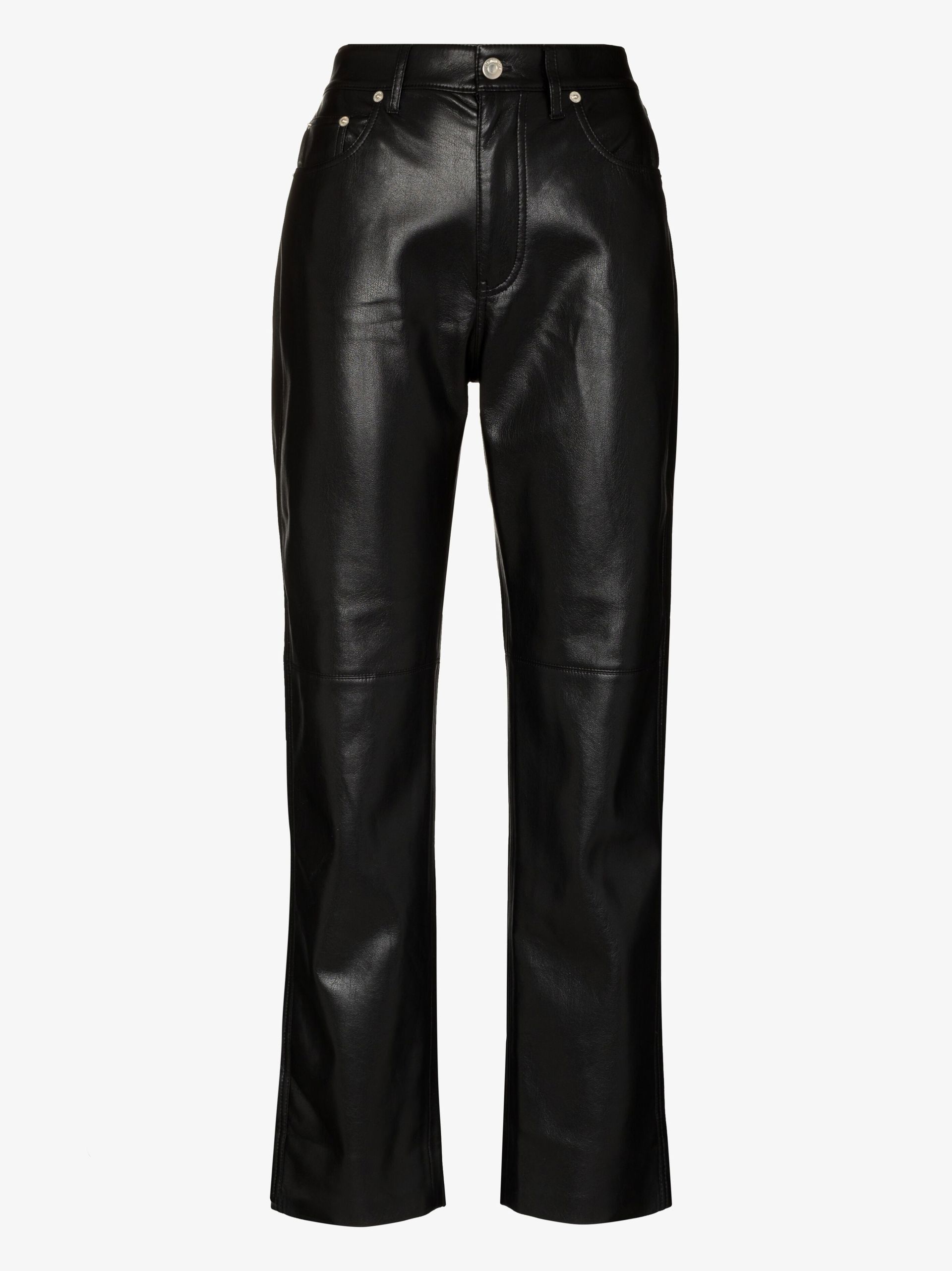 Vinni  Vegan Leather Trousers - 1