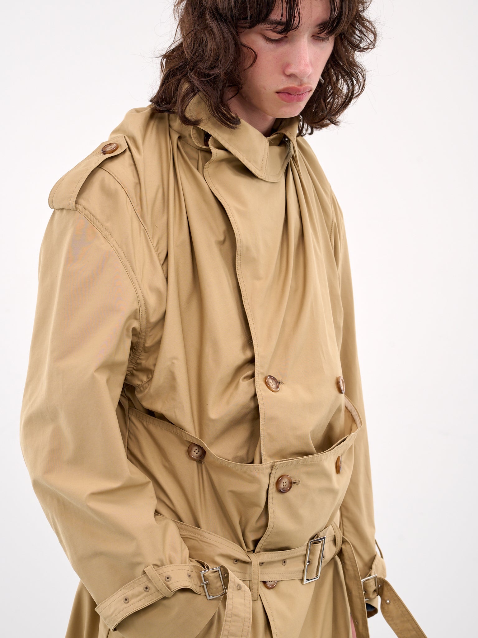 Corset Trench Coat - 4