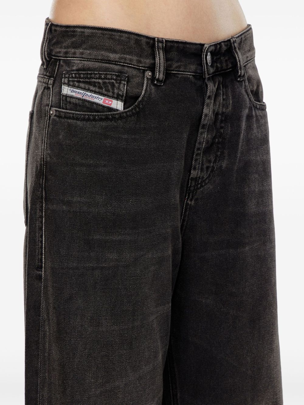 1996 D-Sire low-rise wide-leg jeans - 5