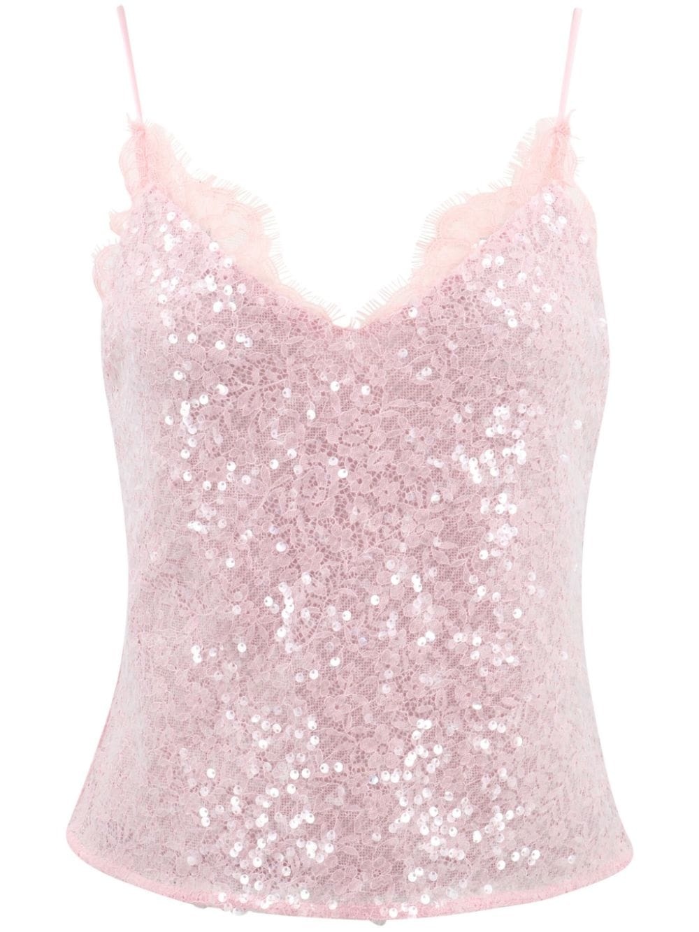 Keiza sequinned tank top - 1
