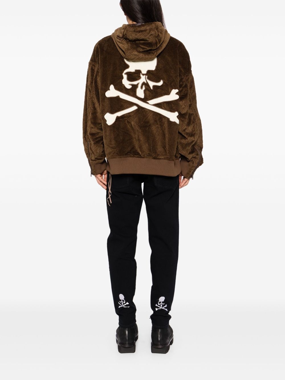 cordiroy hooded jacket - 4