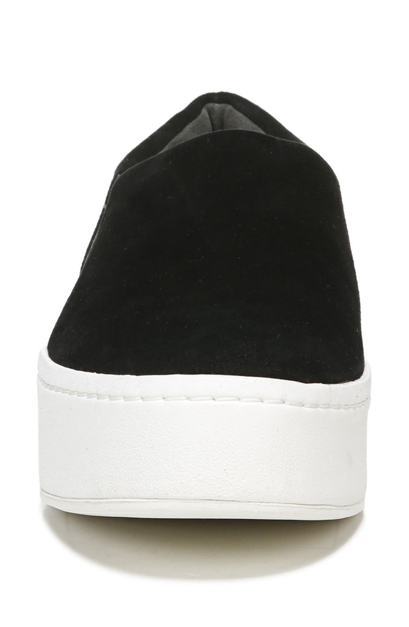 Vince Warren Platform Slip-On Sneaker in Black at Nordstrom - 5
