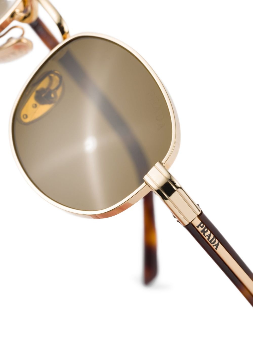 logo-engraved sunglasses - 4