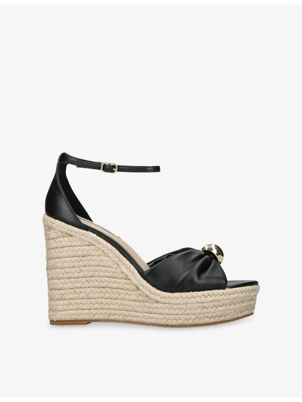 Taliya Leather Wedge Sandals - 1