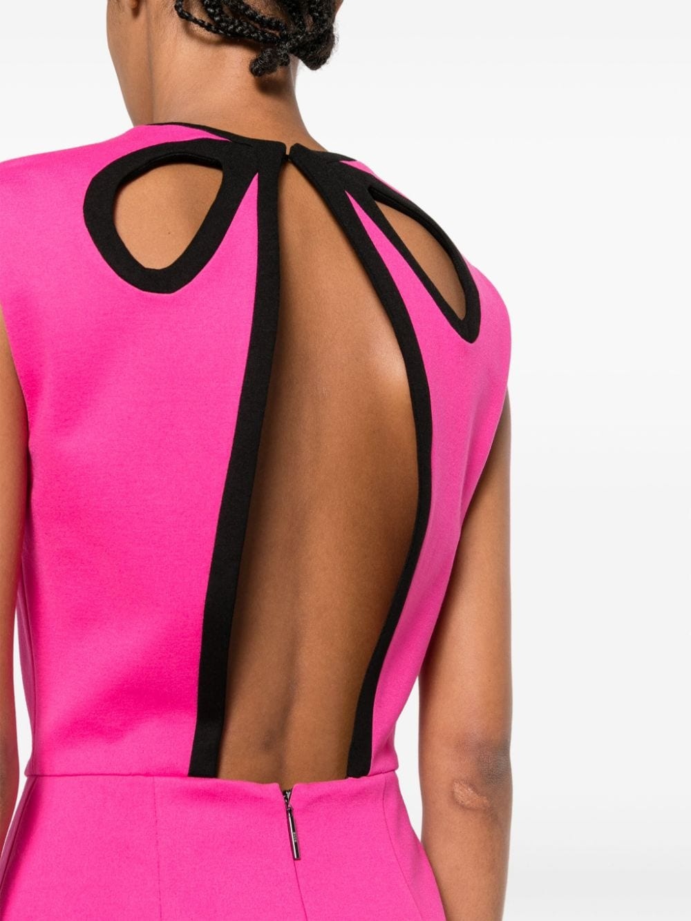 cutout-bow minidress - 5