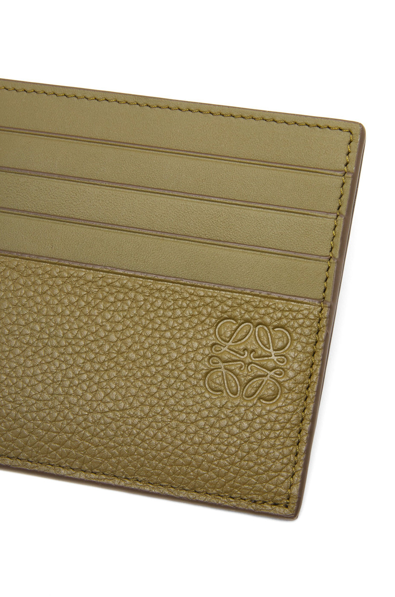 Open cardholder in soft grained calfskin 4